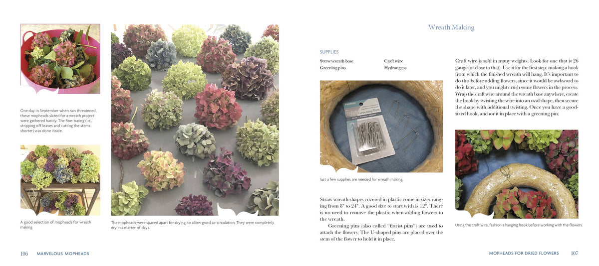 Schiffer Publishing - Marvelous Mopheads: Hydrangeas for Home & Garden