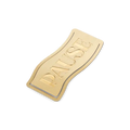 Brass Bookmark - Pause