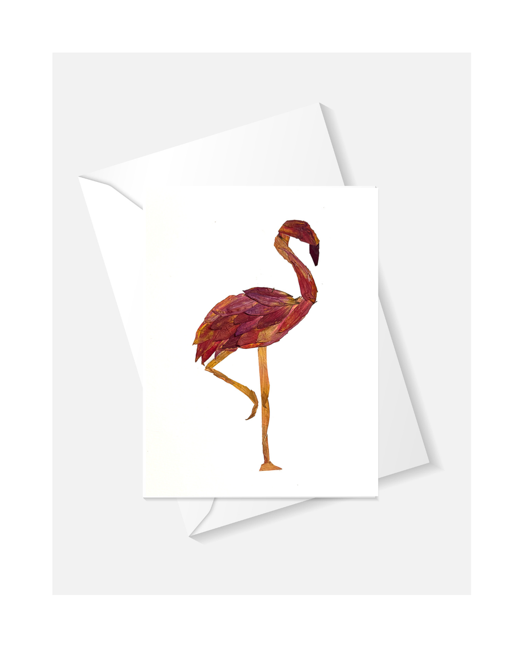Flamingo Greeting Card