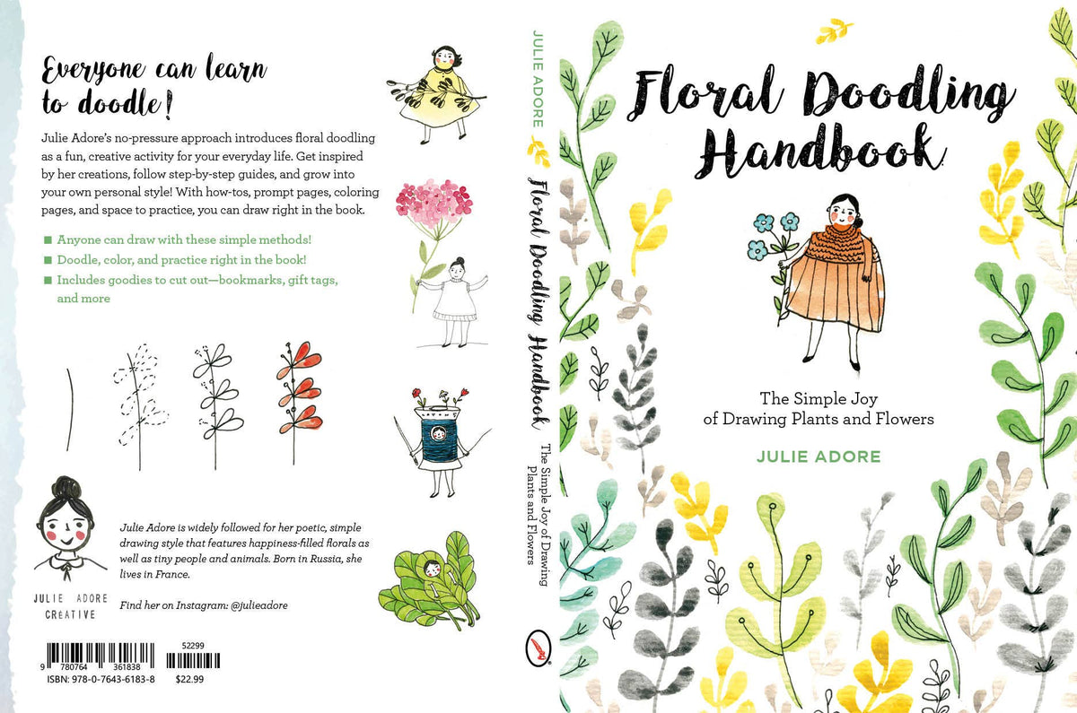 Schiffer Publishing - Floral Doodling Handbook