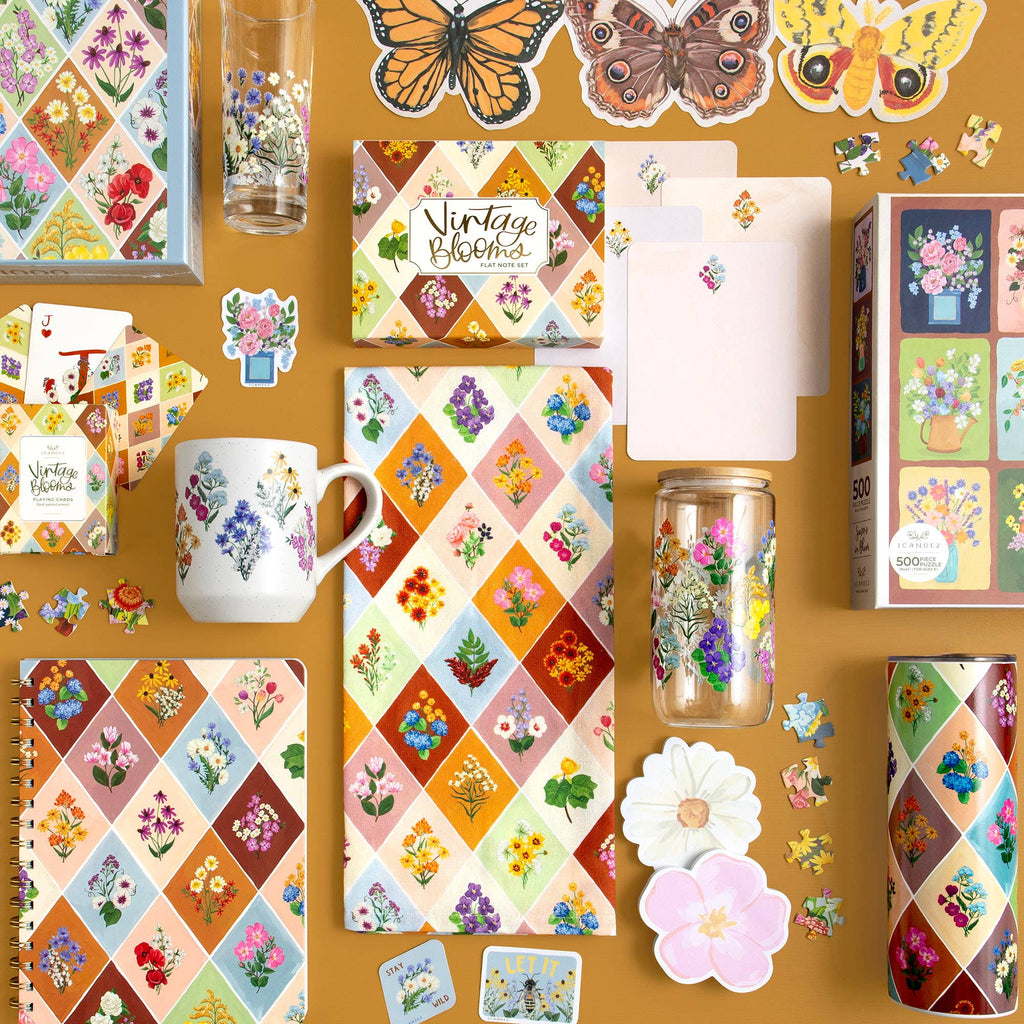 Seasons in Bloom - 500 Piece Floral Bouquets Jigsaw Puzzle
