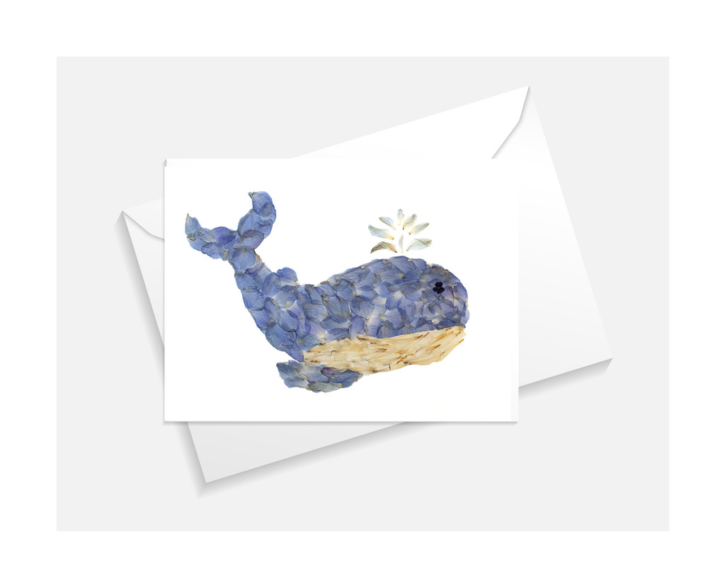Whale Notecards