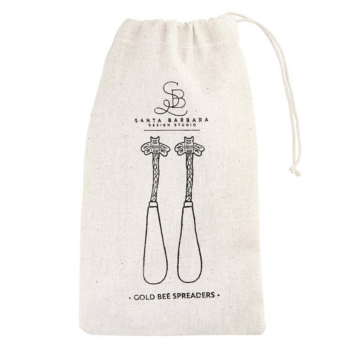 Gold Bee Spreaders - Set of 2