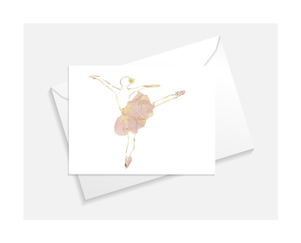 Ballerina Greeting Card