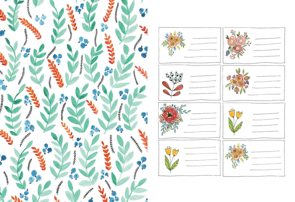 Schiffer Publishing - Floral Doodling Handbook