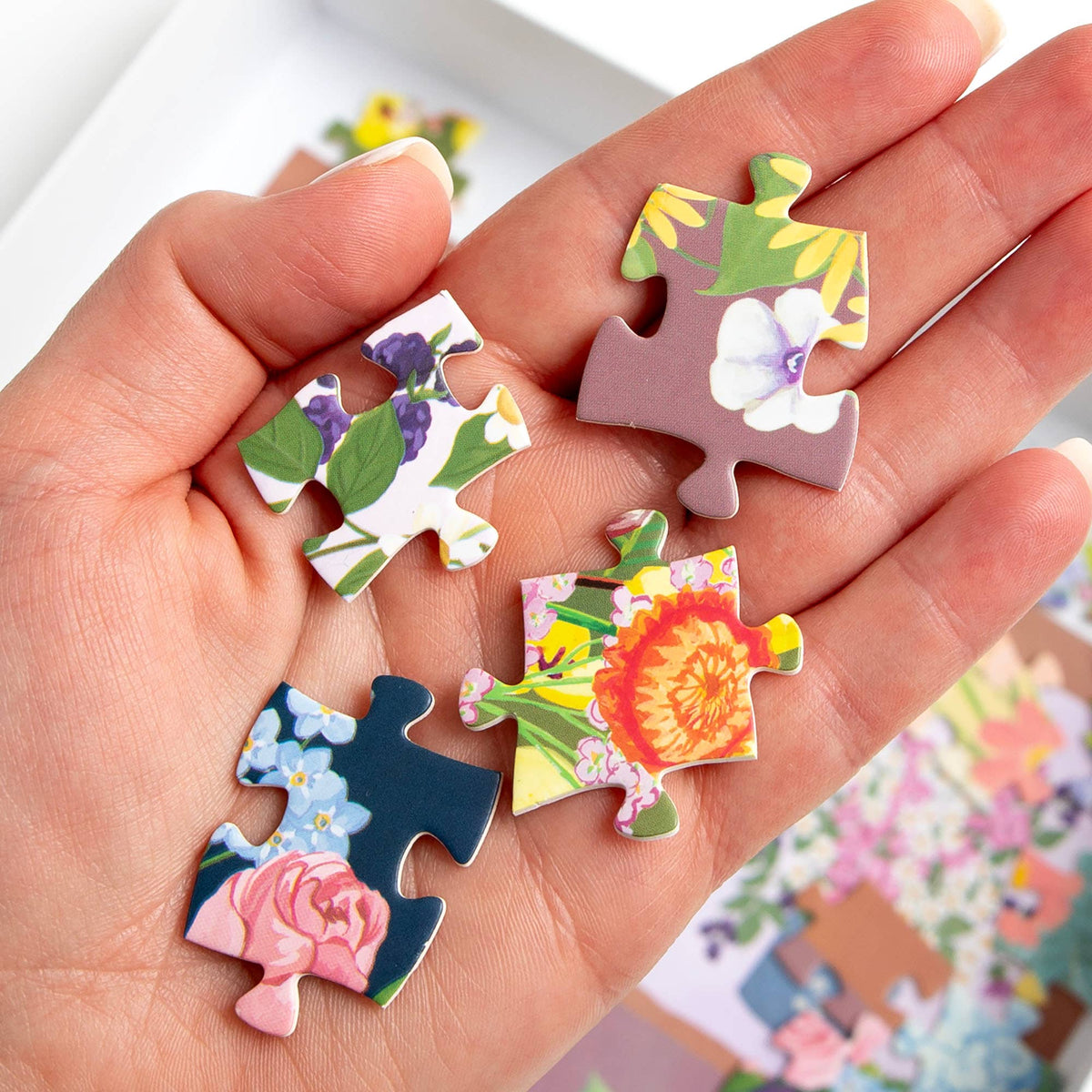 Seasons in Bloom - 500 Piece Floral Bouquets Jigsaw Puzzle