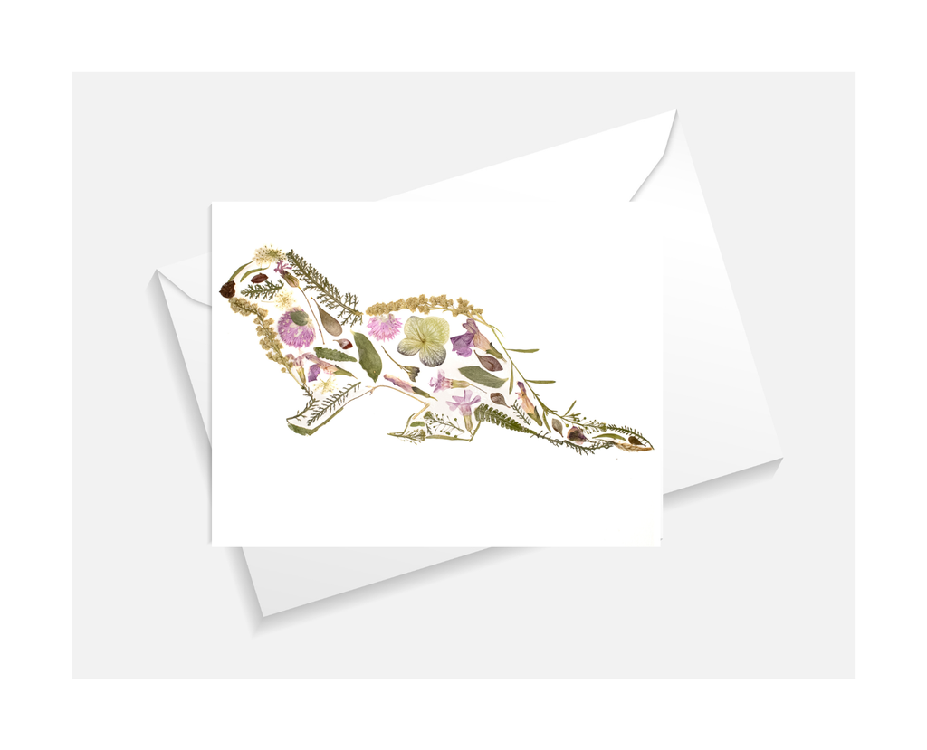 Otter Greeting Card