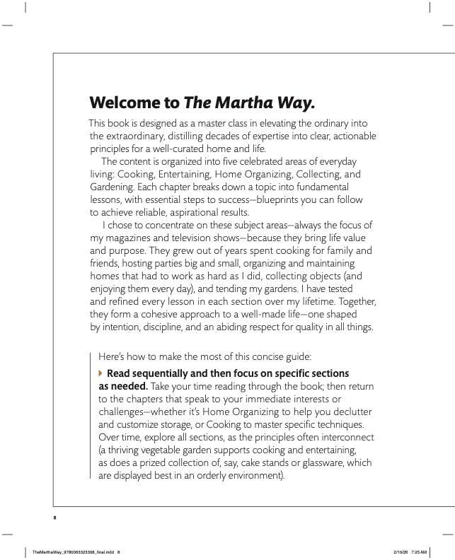 HarperCollins - Martha Way, The : Martha Stewart