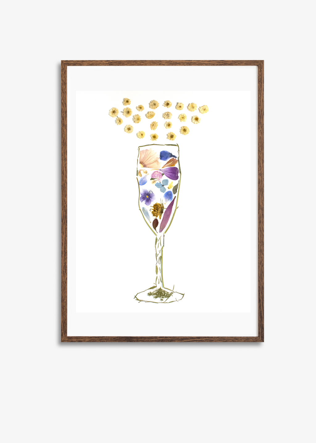 Champagne Glass Prints