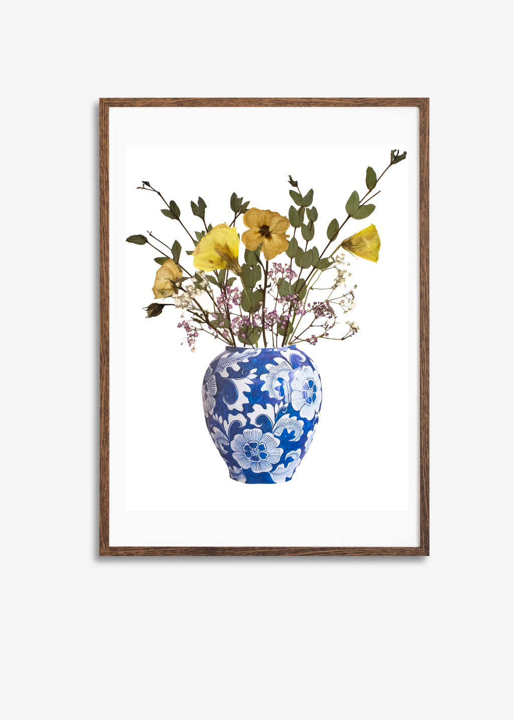 Blue Vase of Flowers Prints