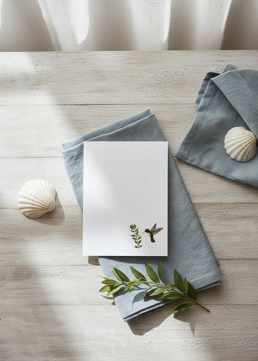 Mini Hummingbird Notepad