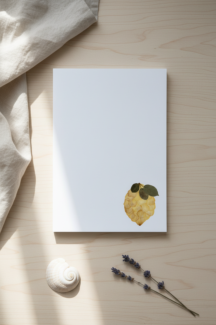 Mini Lemon Notepad
