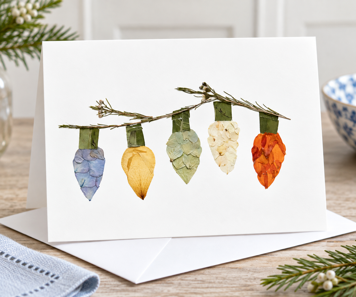 Holiday Lights Notecard