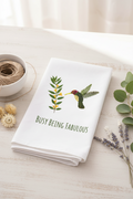 Hummingbird Tea Towel