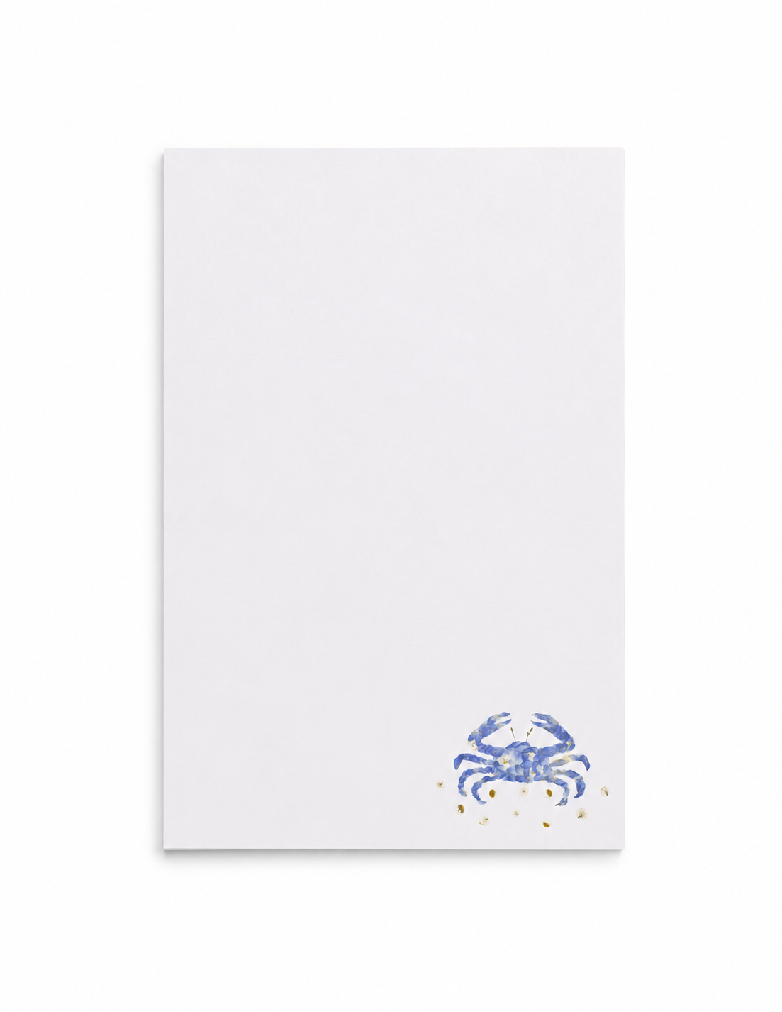 Mini Blue Crab Notepad