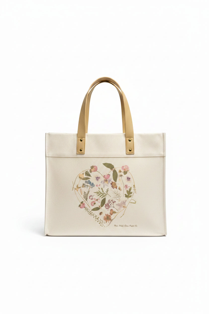 Heart Market Tote