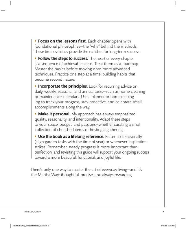 HarperCollins - Martha Way, The : Martha Stewart