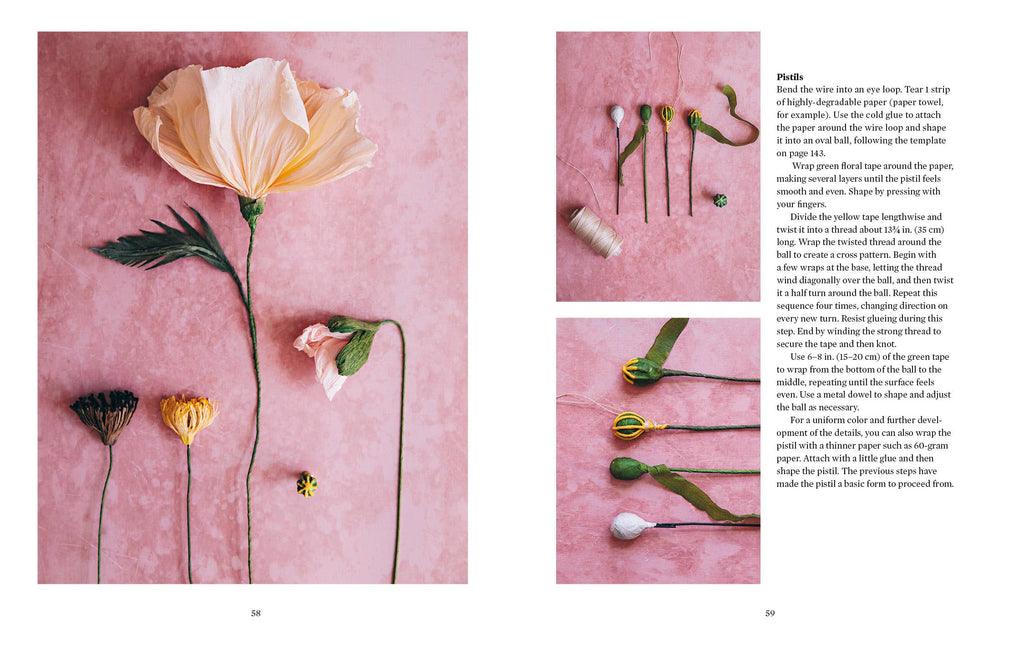 Schiffer Publishing - Paper Flower Magic