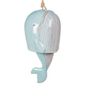 Large Whale Wind Chime-Blue-10.5"H
