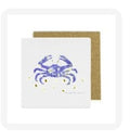 Blue Crab Stone Coaster Pack of 4