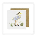 Blue Heron Stone Coaster Pack of 4