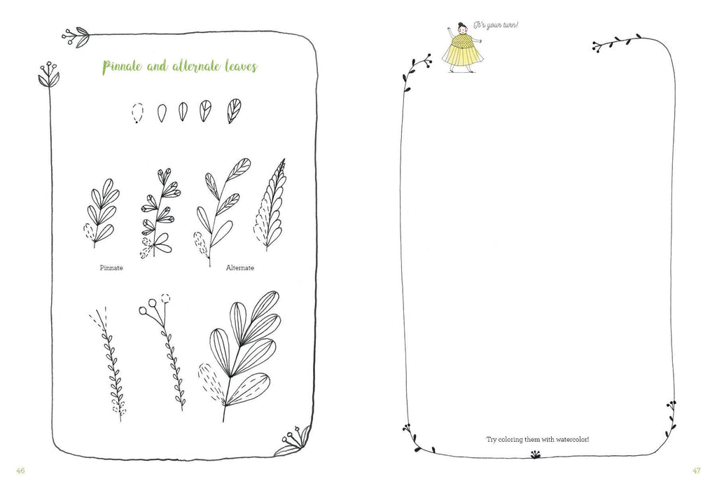 Schiffer Publishing - Floral Doodling Handbook