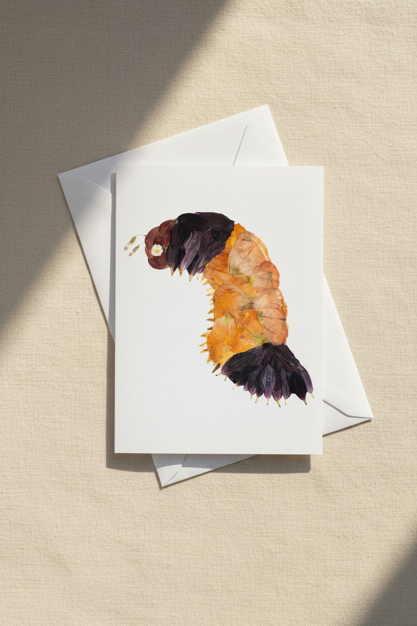 Wolly Worm Notecards