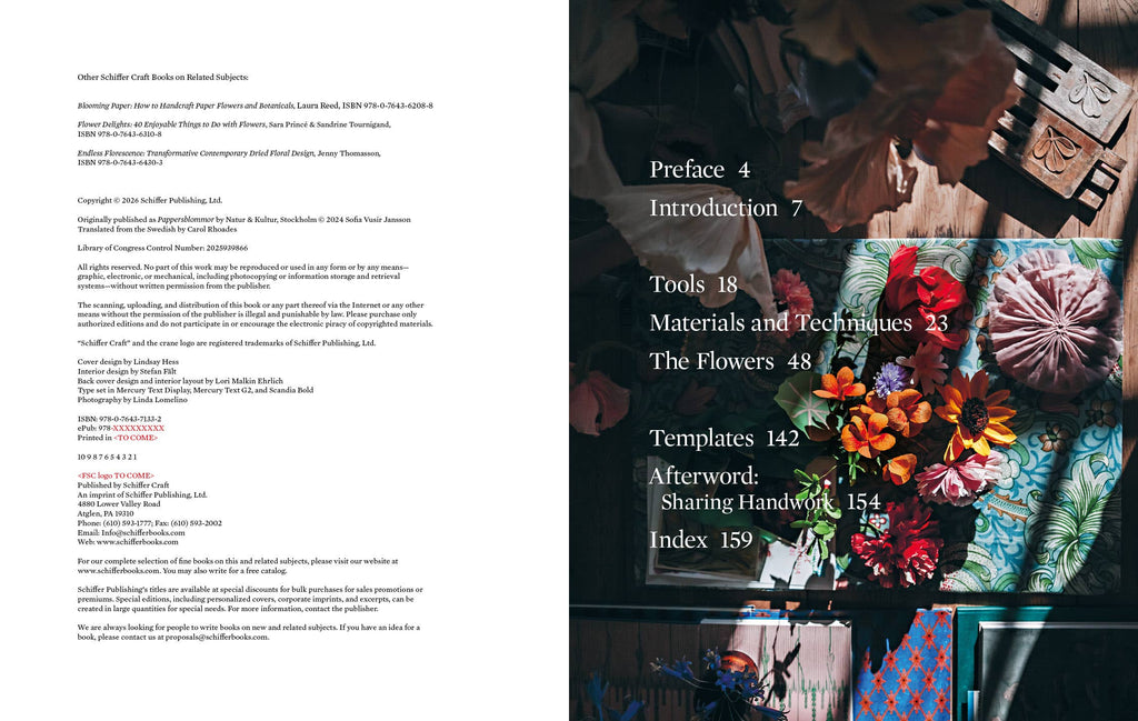 Schiffer Publishing - Paper Flower Magic