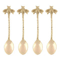 Gold Bee Spoons - Set of 4