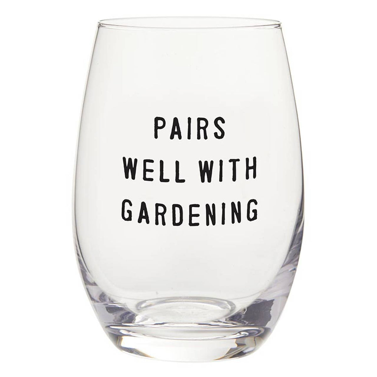 Stemless Wine Glass - Pairs Well