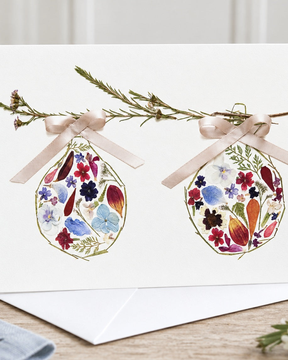 Mini Holiday Ornaments Enclosure Card