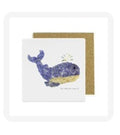 Blue Whale Stone Coaster Pack of 4